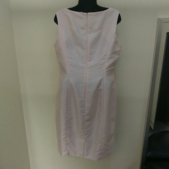 Apostrophe A line Shantung Sheath Dress - Picture 4 of 7